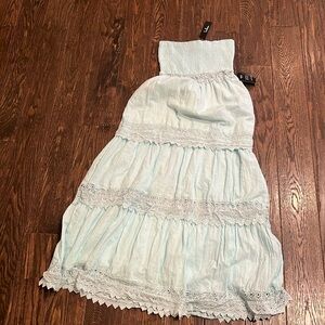 Lulu light blue maxi dress